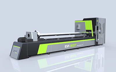 Máquina de corte a laser de tubo de aço profissional CNC